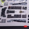 Kelik K48132 A-10A - interior 3D decals for Tamiya kit (1/48)